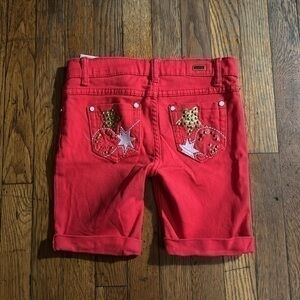 Vintage Coogie Red Jean Shorts